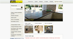 Desktop Screenshot of eko-linija.hr